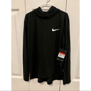 Youth Girls Nike long sleeve shirt with hood